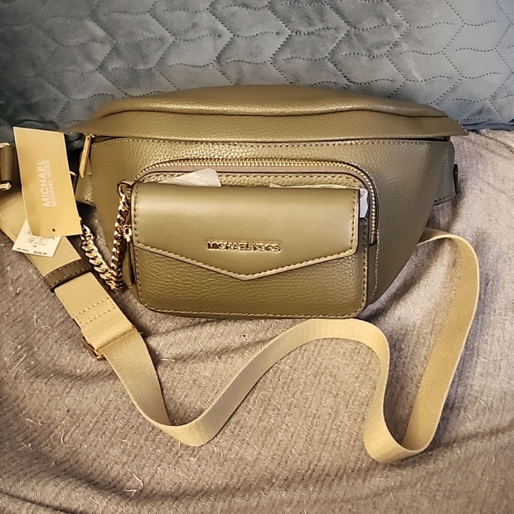 NWT Michael Kors Maisie 2in1 waist/fannypack